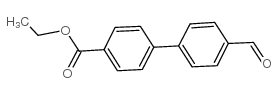 4'-FORMYL-BIPHENYL-4-CARBOXYLIC ACID ETHYL ESTER structure