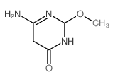 4(3H)-Pyrimidinone,6-amino-2,5-dihydro-2-methoxy-结构式