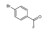 Benzoyl fluoride, 4-bromo- (9CI) structure