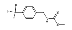 methyl (4-(trifluoromethyl)benzyl)carbamodithioate结构式