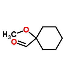 Cyclohexanecarboxaldehyde, 1-methoxy- (9CI) structure