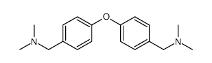 1-[4-[4-[(dimethylamino)methyl]phenoxy]phenyl]-N,N-dimethylmethanamine Structure