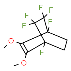 1,4,5,5,6,6-Hexafluoro-2,3-dimethoxybicyclo[2.2.2]oct-2-ene Structure
