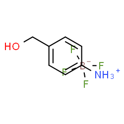 p-(Hydroxymethyl)benzenediazonium·tetrafluoroborate Structure