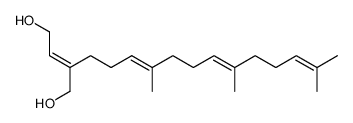 (2E,6E,10E)-3-hydroxymethyl-7,11,15-trimethyl-2,6,10,14-hexadecatetraen-1-ol Structure