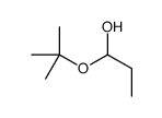 1-[(2-methylpropan-2-yl)oxy]propan-1-ol结构式
