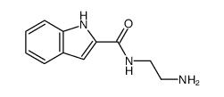 N-(2-aminoethyl)-1H-indole-2-carboxamide结构式