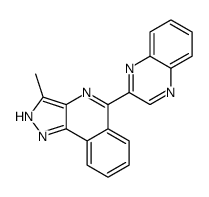 3-methyl-5-quinoxalin-2-yl-2H-pyrazolo[4,3-c]isoquinoline结构式