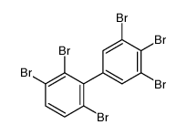 1,2,3-tribromo-5-(2,3,6-tribromophenyl)benzene Structure