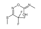 methyl (1E)-2,2,2-trifluoro-N-(methylcarbamoyloxy)ethanimidothioate结构式