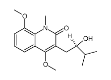 3-[(2R)-2-hydroxy-3-methyl-butyl]-4,8-dimethoxy-1-methyl-quinolin-2-on e picture