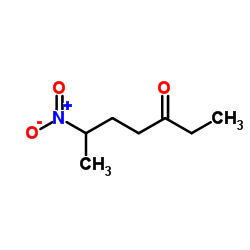 6-Nitroheptan-3-one Structure