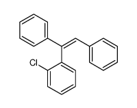 1-chloro-2-(1,2-diphenylethenyl)benzene Structure