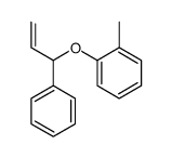 1-methyl-2-(1-phenylprop-2-enoxy)benzene Structure