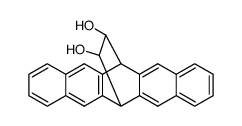 6,13-dihydro-15,16-dihydroxy-6,13-ethanopentacene结构式