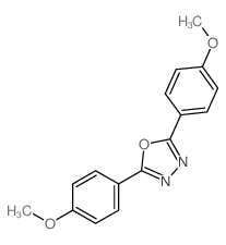 1,3,4-Oxadiazole,2,5-bis(4-methoxyphenyl)- picture