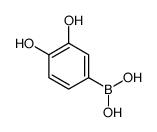 (3,4-dihydroxyphenyl)boronic acid Structure