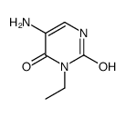 (1CI)-5-氨基-3-乙基尿嘧啶结构式