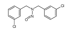 bis-(3-chloro-benzyl)-nitroso-amine结构式