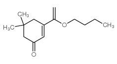 3-(1-丁氧基乙烯基)-5,5-二甲基-2-环己酮结构式