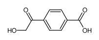 4-glycoloyl-benzoic acid Structure