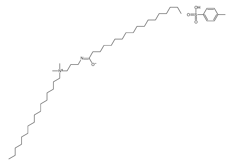 hexadecyldimethyl[3-(stearoylamino)propyl]ammonium toluene-p-sulphonate Structure