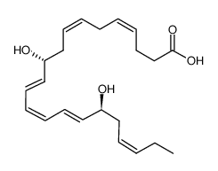 (4Z,7Z,10R,11E,13Z,15E,17S,19Z)-10,17-dihydroxydocosa-4,7,11,13,15,19-hexaenoic acid结构式