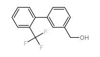 3-(2-(Trifluoromethyl)phenyl)benzyl alcohol structure