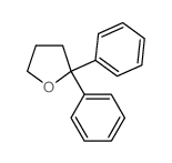 Furan,tetrahydro-2,2-diphenyl-结构式