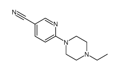 3-Pyridinecarbonitrile, 6-(4-ethyl-1-piperazinyl)结构式