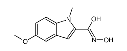 N-hydroxy-5-methoxy-1-methylindole-2-carboxamide Structure