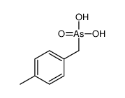 (4-methylphenyl)methylarsonic acid Structure