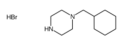 1-(cyclohexylmethyl)piperazine,hydrobromide Structure