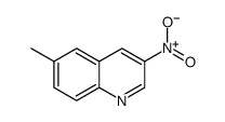 Quinoline, 6-methyl-3-nitro- structure