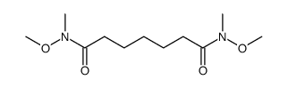 N,N'-dimethoxy-N,N'-dimethylheptanediamide结构式