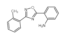 2-[3-(2-methylphenyl)-1,2,4-oxadiazol-5-yl]aniline结构式