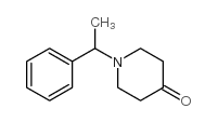 1-(1-Phenyl)ethyl-4-piperidone Structure