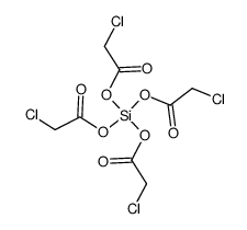 tetrakis(chloroacetoxy)silane结构式
