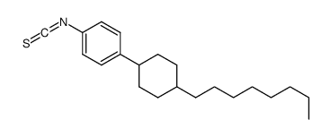 1-ISOTHIOCYANATO-4-(TRANS-4-OCTYLCYCLO-H EXYL)BENZENE Structure