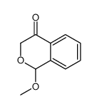 1-methoxy-1H-isochromen-4-one Structure