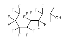 3,3,4,4,5,5,6,6,7,7,8,8,9,9,9-pentadecafluoro-2-methylnonan-2-ol结构式