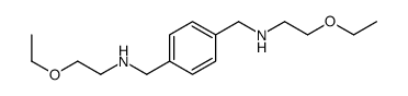 2-ethoxy-N-[[4-[(2-ethoxyethylamino)methyl]phenyl]methyl]ethanamine Structure