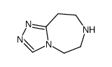 6,7,8,9-tetrahydro-5H-[1,2,4]triazolo[4,3-d][1,4]diazepine Structure