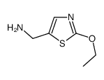 C-(2-Ethoxy-thiazol-5-yl)-methylamine结构式