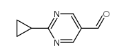 2-cyclopropylpyrimidine-5-carbaldehyde picture