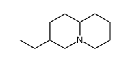 3-ethyl-octahydro-quinolizin结构式