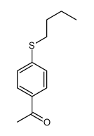 1-(4-butylsulfanylphenyl)ethanone Structure