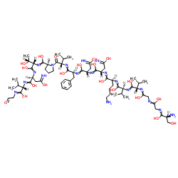 alpha-CGRP (19-37)结构式