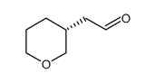 (R)-2-(tetrahydro-2H-pyran-3-yl)-acetaldehyde结构式
