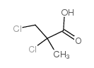 Propanoic acid,2,3-dichloro-2-methyl- structure